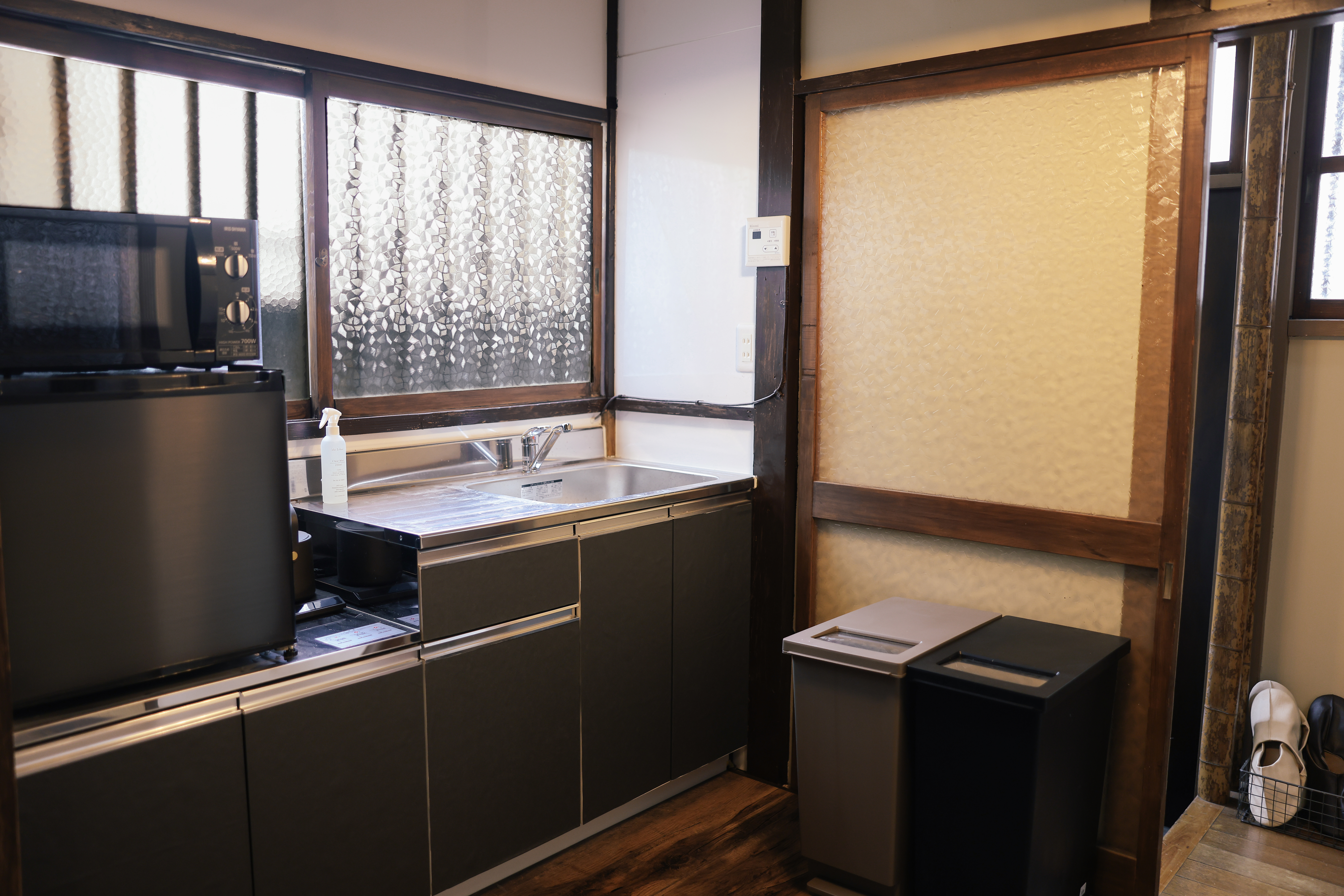 Fully equipped kitchen at Izumian
